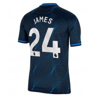 Camisa de time de futebol Chelsea Reece James #24 Replicas 2º Equipamento 2023-24 Manga Curta
